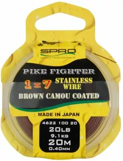 Spro Predator 1x7 Brown Coated Wire