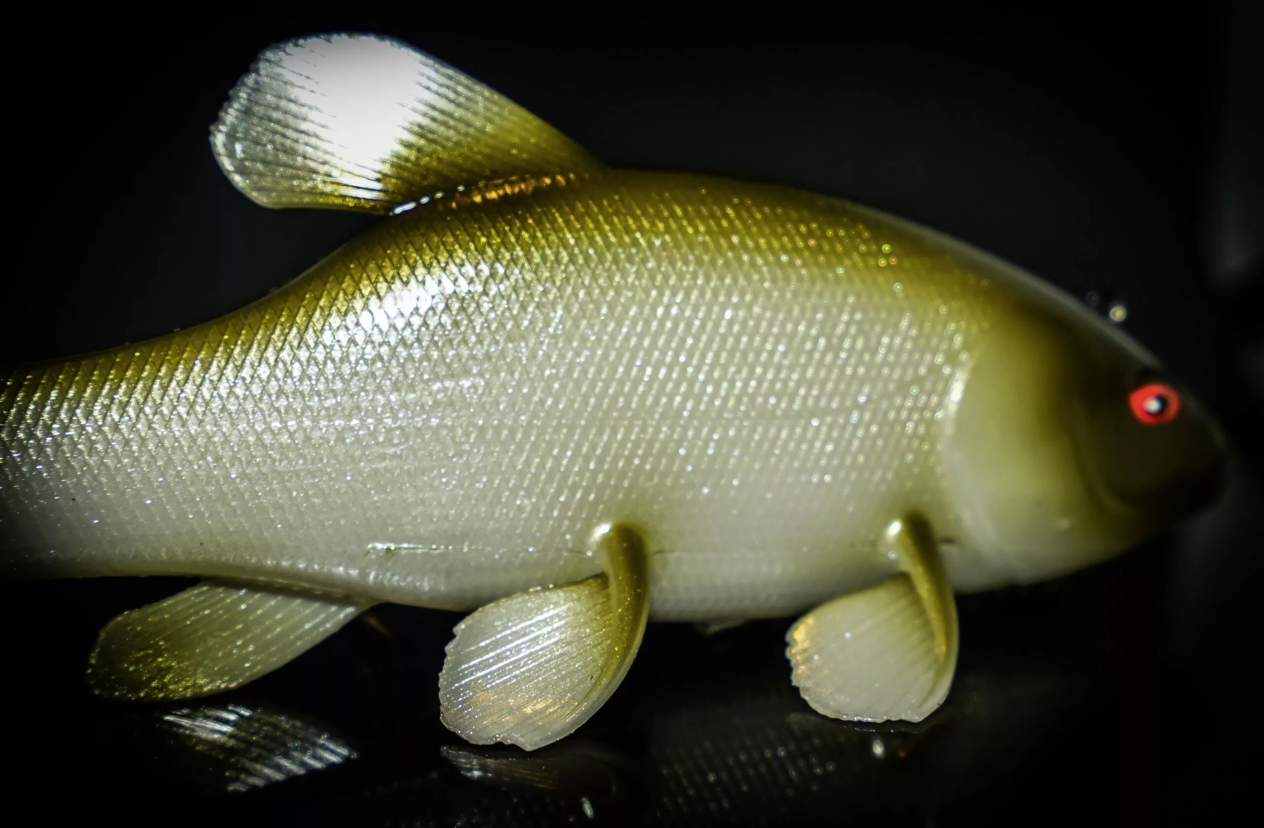 Quantum 270g 23cm Freak Of Nature SwimBait Tench Firetiger #1/0 Snel Zinkend - Afbeelding 7