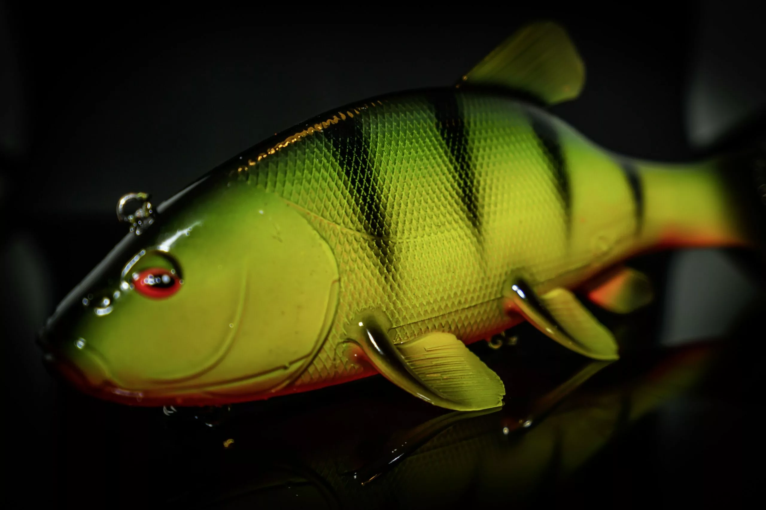 Quantum 270g 23cm Freak Of Nature SwimBait Tench Firetiger #1/0 Snel Zinkend - Afbeelding 8