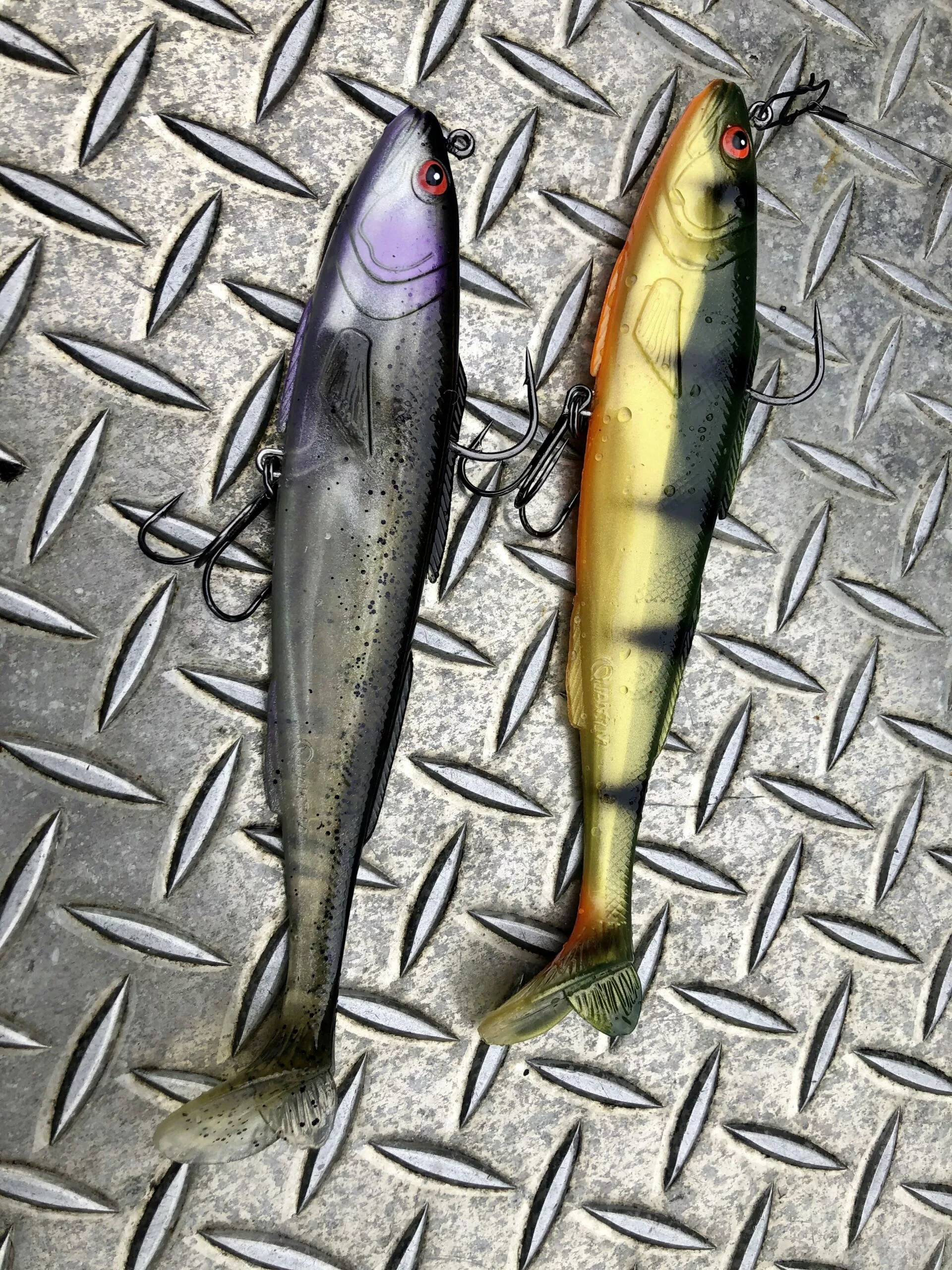 Quantum 60g 18cm Freak Of Nature SwimBait Zander Pope #2 Langzaam Zinkend - Afbeelding 4