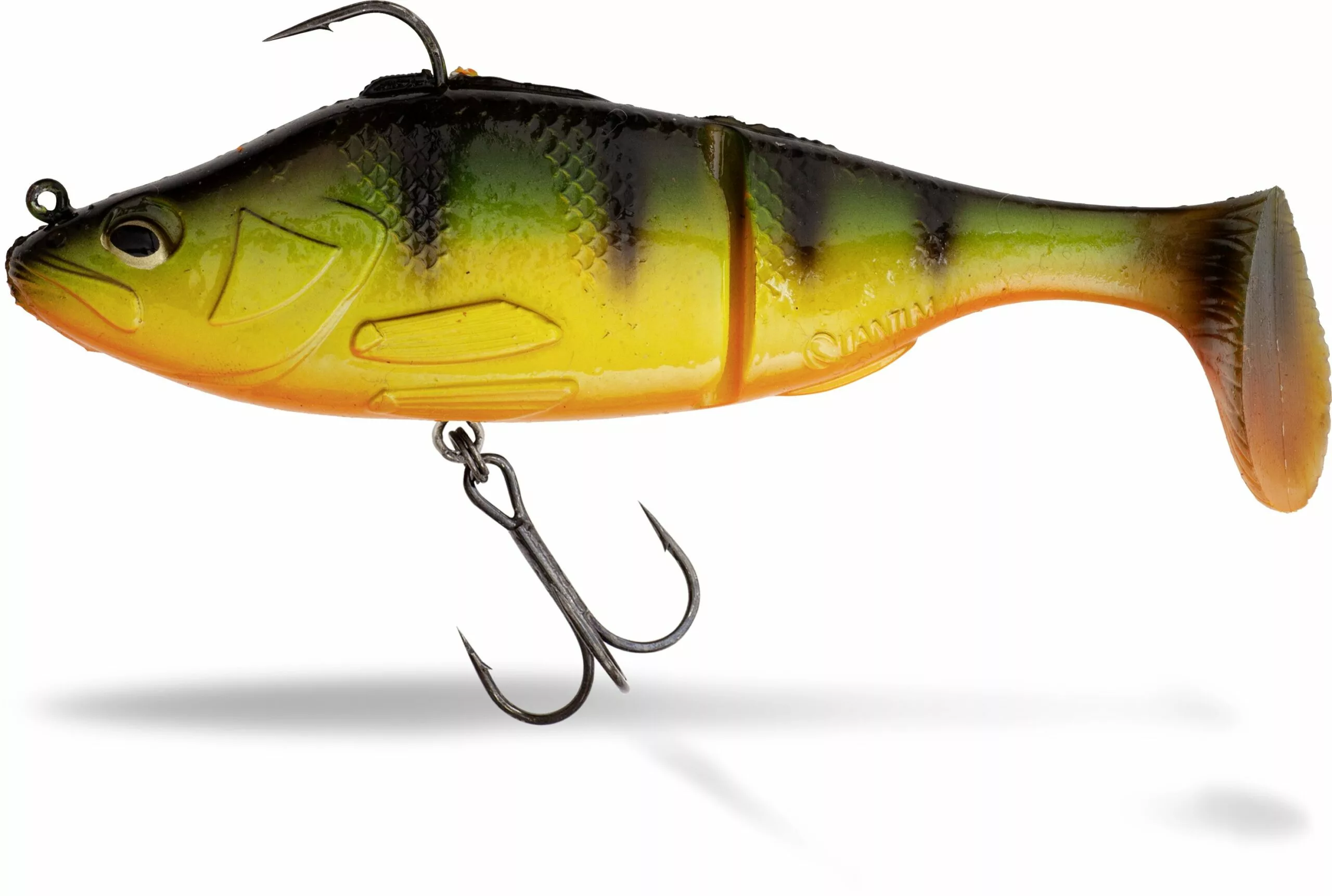 Quantum 60g 15cm Freak Of Nature SwimBait Perch Firetiger #2 Langzaam Zinkend