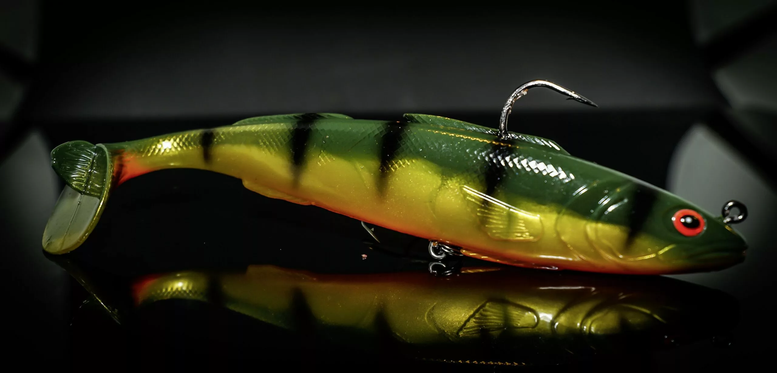 Quantum 60g 15cm Freak Of Nature SwimBait Perch Pope #2 Langzaam Zinkend - Afbeelding 7