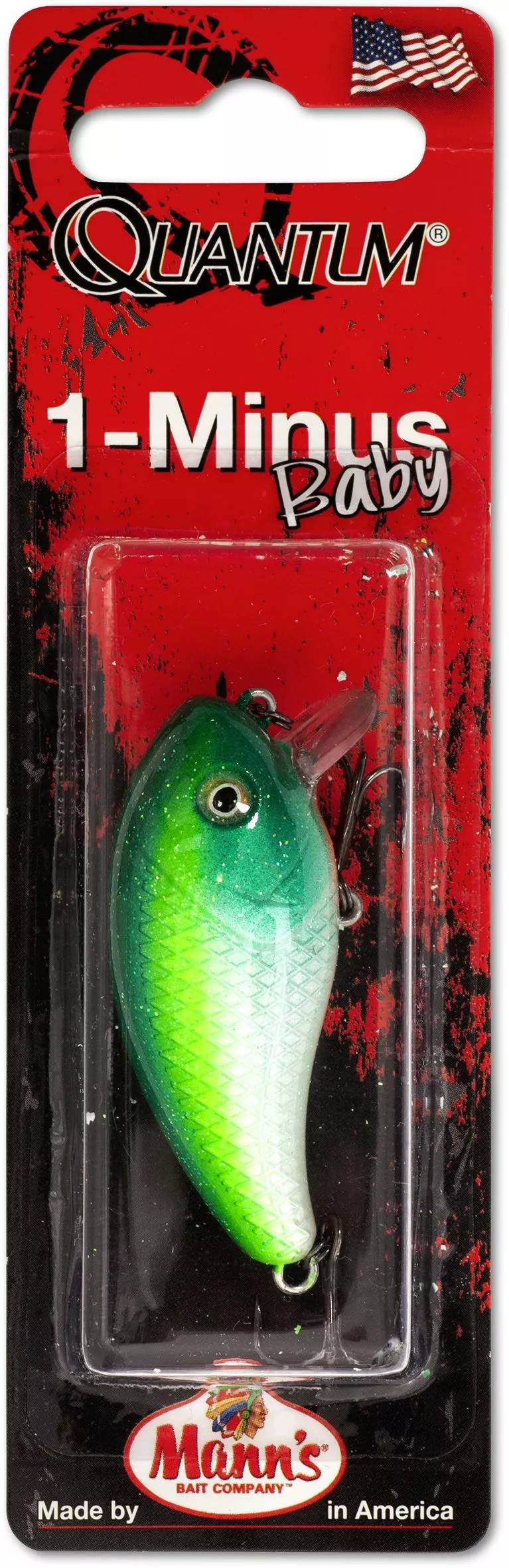 Quantum 11g 5,5cm Baby 1-Minus Lime Duikdiepte: 0,30m Drijvend - Afbeelding 2