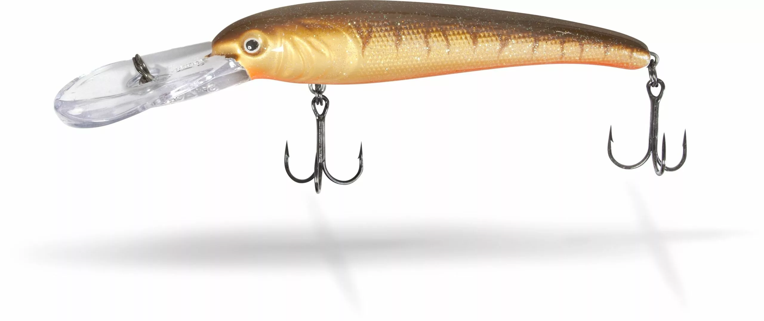 Quantum 52g 15cm Heavy Duty Stretch 25+ Brown Tiger Duikdiepte: 7,5m Drijvend