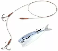 Zebco MR Pike Quantum #4 #2 Mr. Pike Bottom Rig Leader L: 60cm 14kg / 30lbs Camouflage