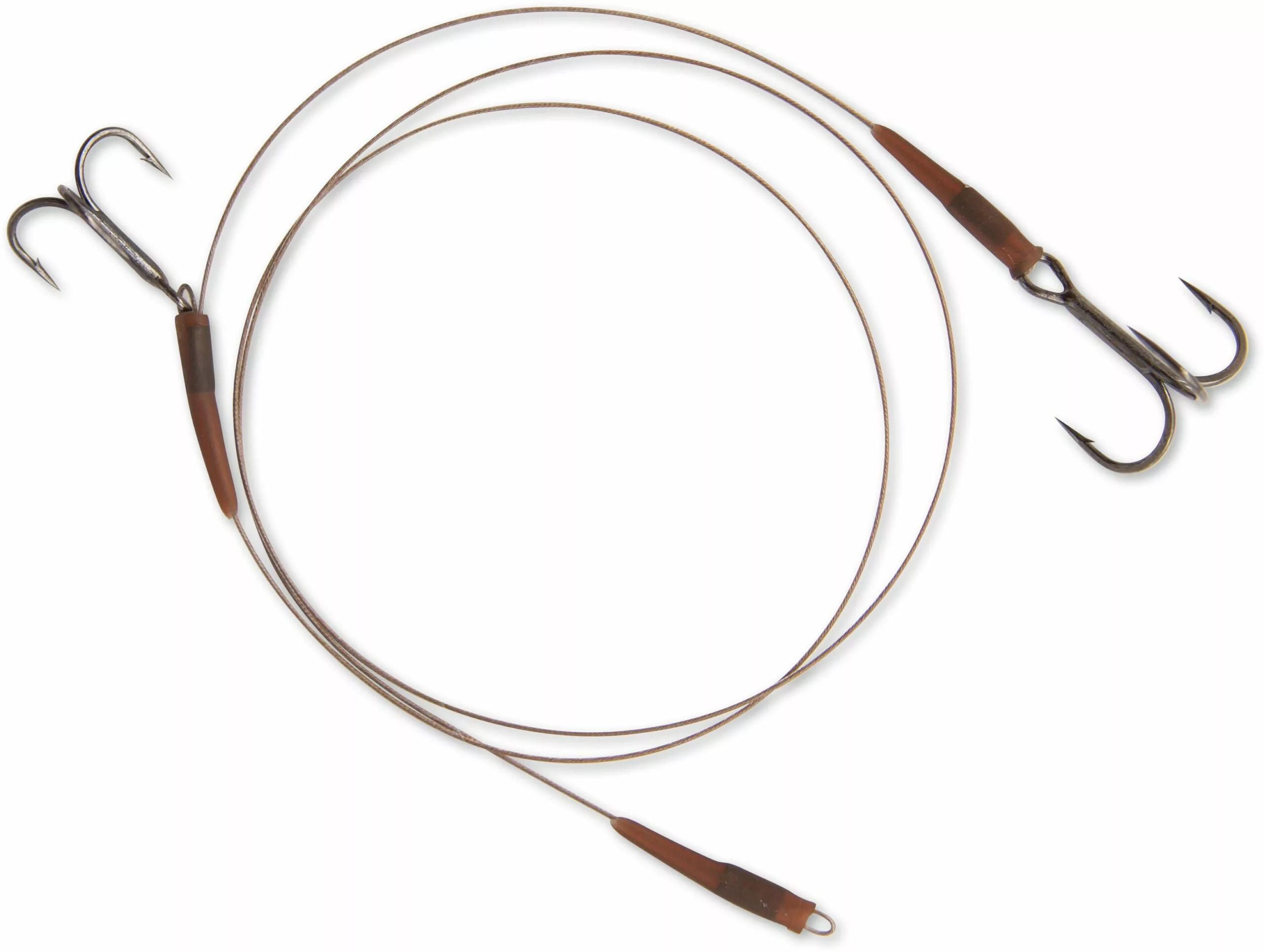 Zebco MR Pike Quantum #6 #4 Mr. Pike Bottom Rig Leader L: 60cm 14kg / 30lbs Camouflage - Afbeelding 2