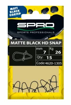 Spro Predator Matte Black HD Snap