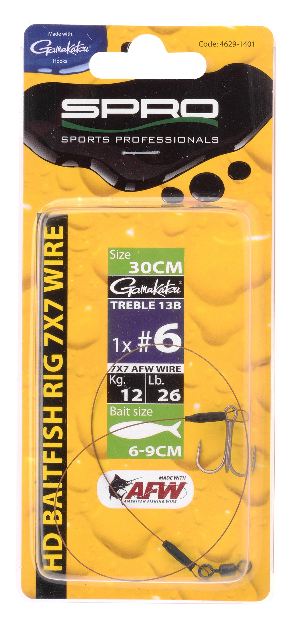 Spro Predator Heavy Duty Baitfish Rig 7x7