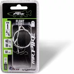 Zebco MR Pike Quantum #1 #4 Mr. Pike Ghost Traces Float Rig Wit Haak: 3 Onderlijnl.: 50cm