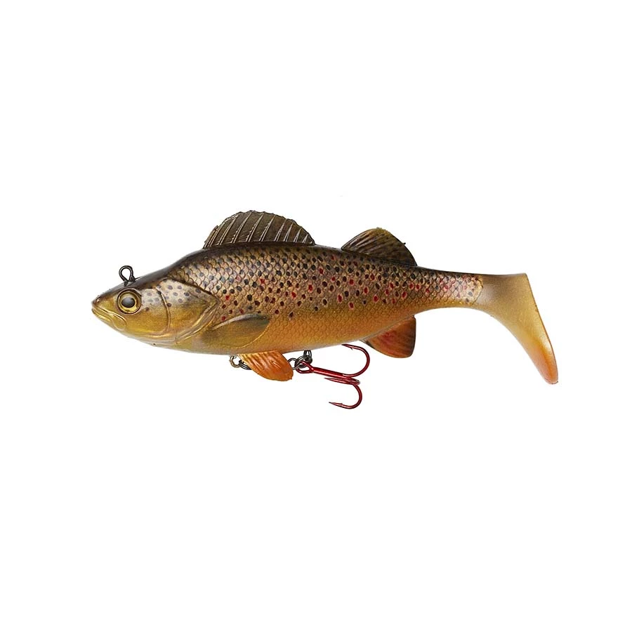 Dam Effzett Natural Perch Paddle Tail - Afbeelding 2