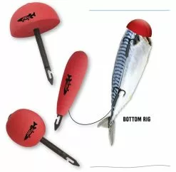 Zebco MR Pike Quantum Mr. Pike Bait Pop Up Kit Red