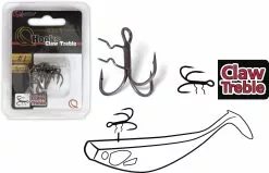 Quantum #1 Claw Treble Hooks Mat Finish