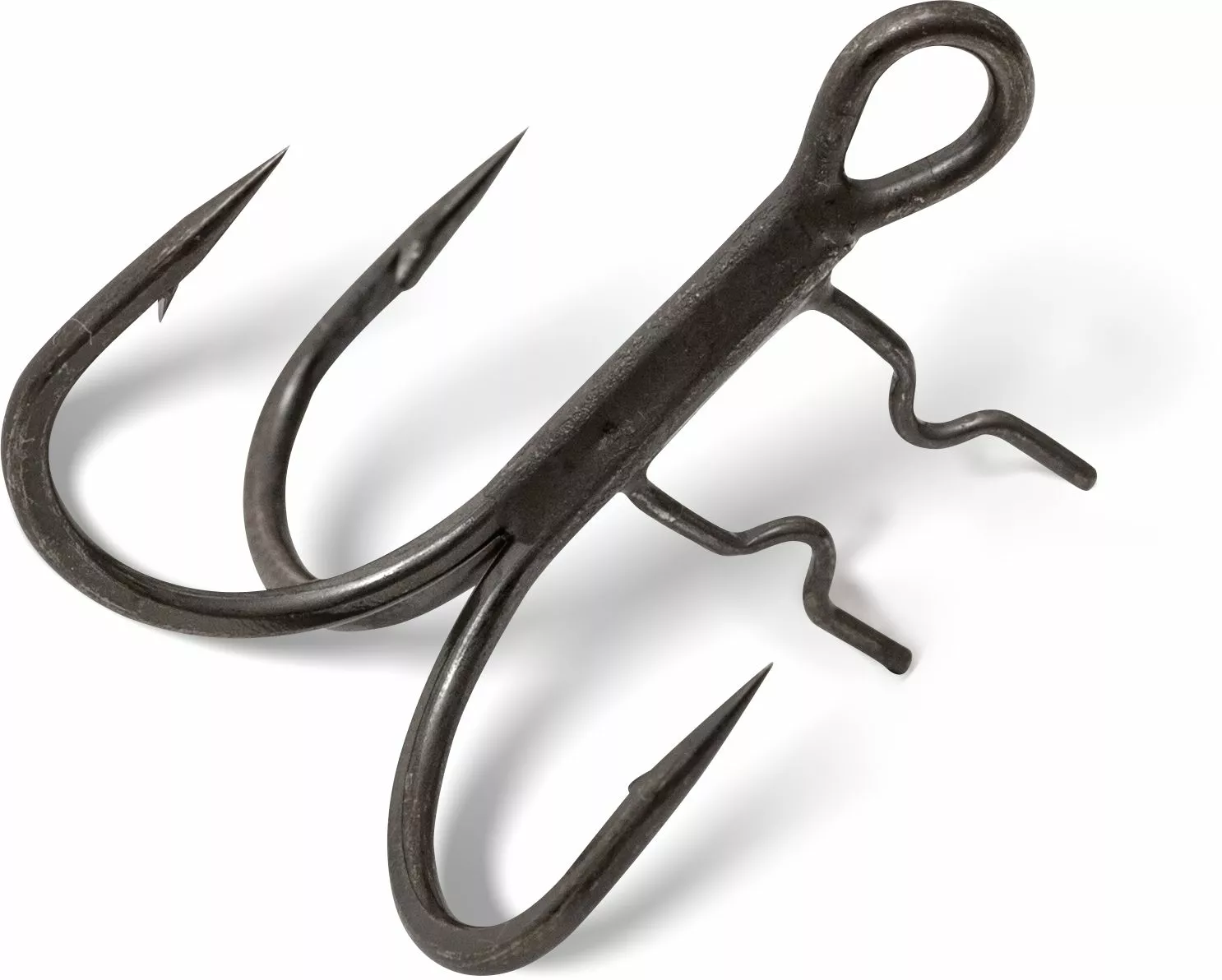 Quantum #4 Claw Treble Hooks Mat Finish - Afbeelding 3