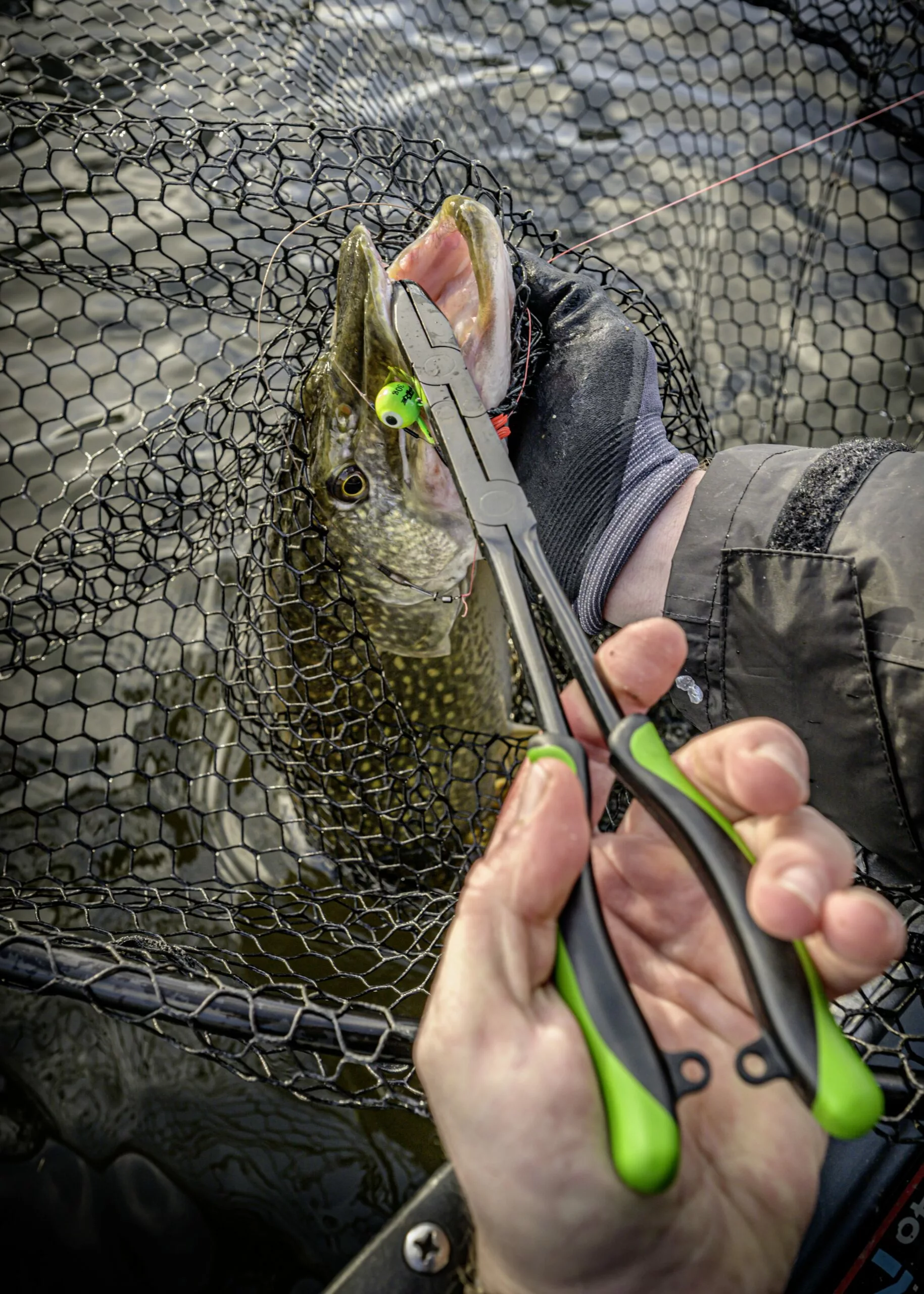 Zebco MR Pike Quantum Mr. Pike Power Pliers / Dual Joint L: 33cm Groen/zwart - Afbeelding 2